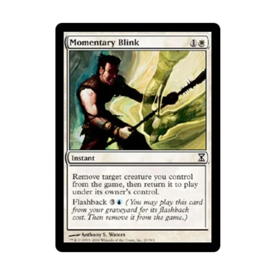 CCG Мгновенное моргание (С), MTG - Time Spiral
CCG Мгновенное моргание (С), MTG - Time Spiral