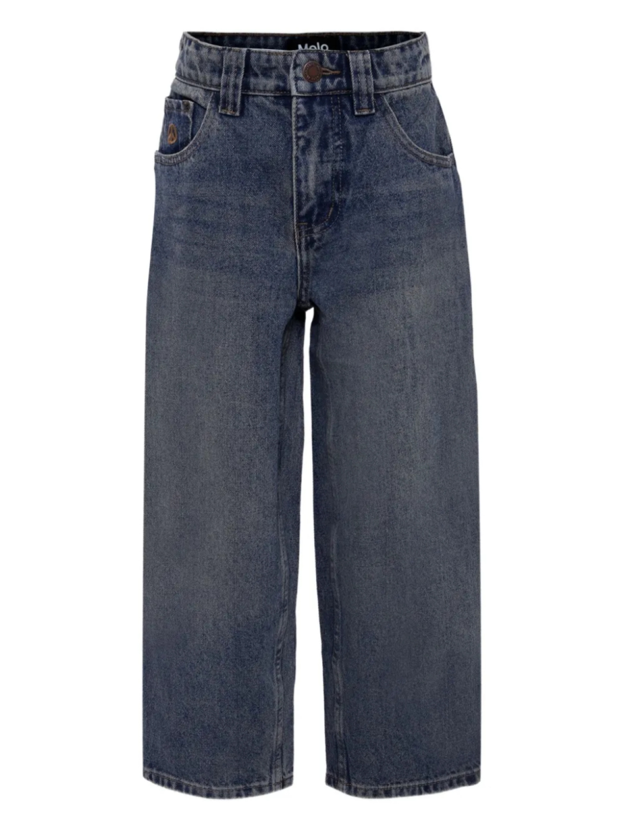 Джинсы с широкими штанинами Molo, синий
Джинсы с широкими штанинами Molo, синий