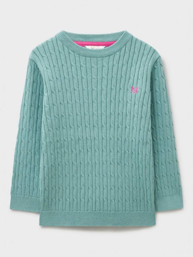 Детский свитер с воротником-гольф и узором "косичка" Crew Clothing, Light Green
Детский свитер с воротником-гольф и узором "косичка" Crew Clothing, Light Green