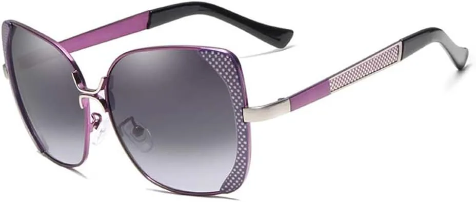 Поляризованные солнцезащитные очки для женщин, женские солнцезащитные очки с градиентным переходом цвета, винтажные, увеличенного размера HCPIHF, C04 Purple
Поляризованные солнцезащитные очки для женщин, женские солнцезащитные очки с градиентным переходом цвета, винтажные, увеличенного размера HCPIHF, C04 Purple