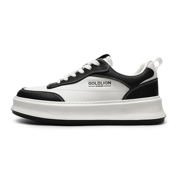 GOLDLION Низкие мужские кроссовки для скейтбординга, черно-белые
GOLDLION Низкие мужские кроссовки для скейтбординга, черно-белые