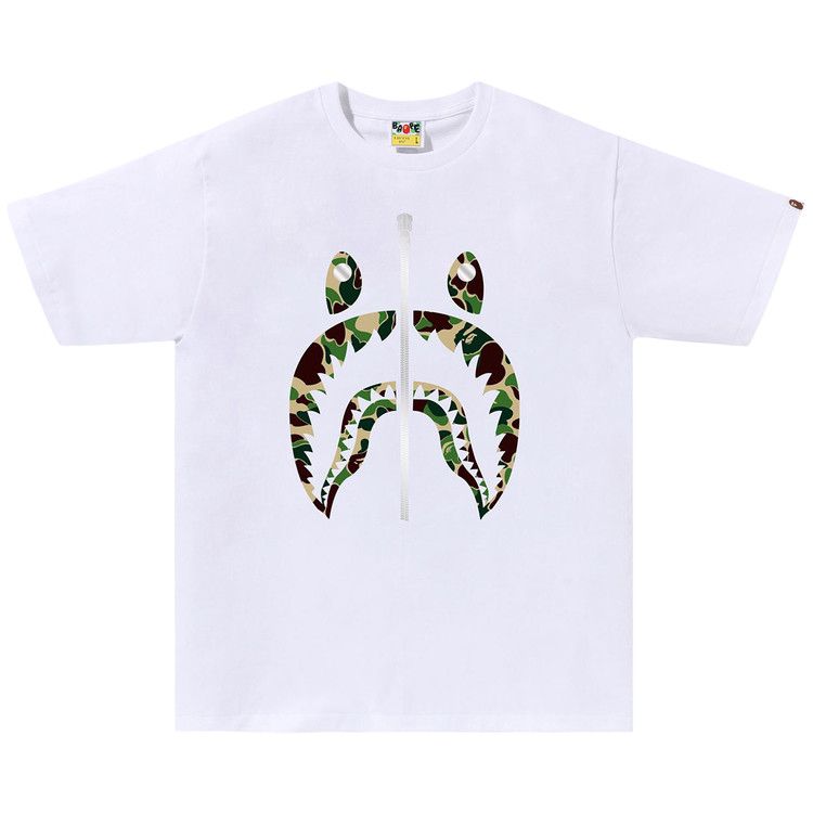 Футболка BAPE ABC Camo Shark Tee, White/Green
Футболка BAPE ABC Camo Shark Tee, White/Green