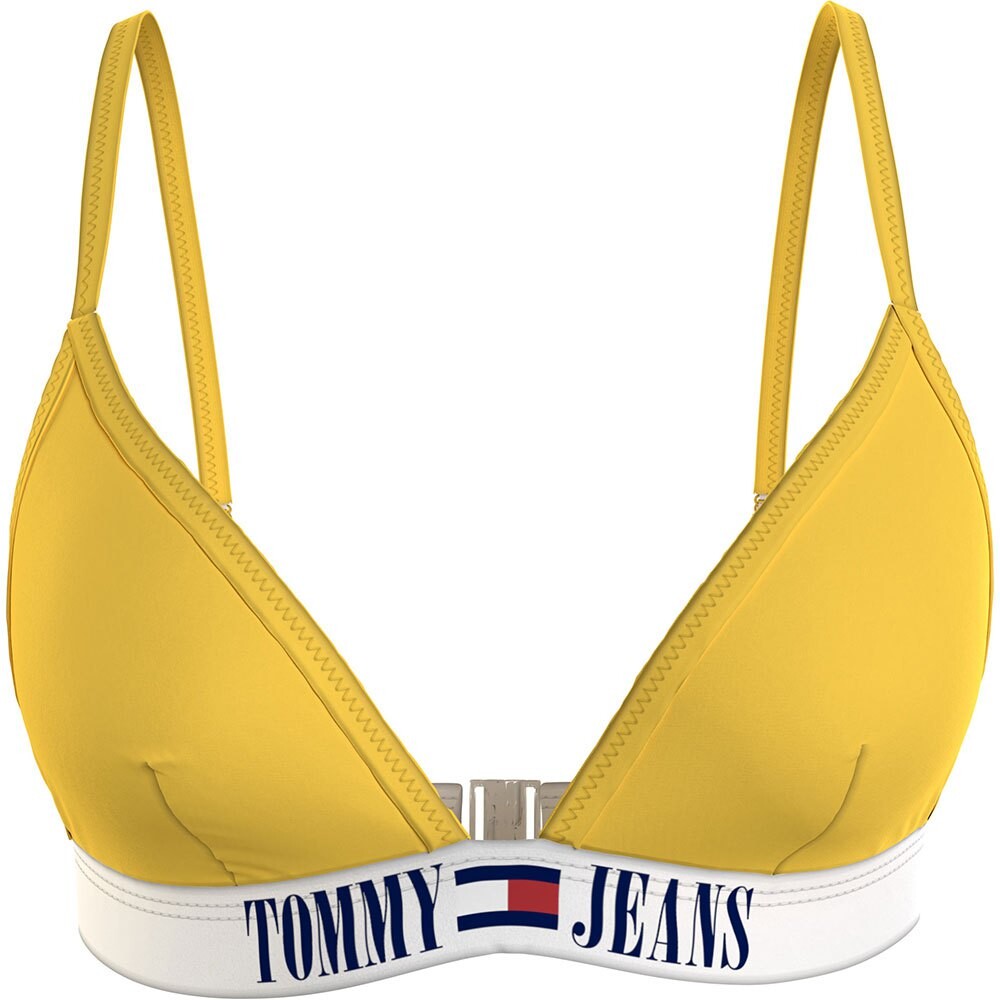 Топ бикини Tommy Jeans UW0UW04079, желтый 
Топ бикини Tommy Jeans UW0UW04079, желтый