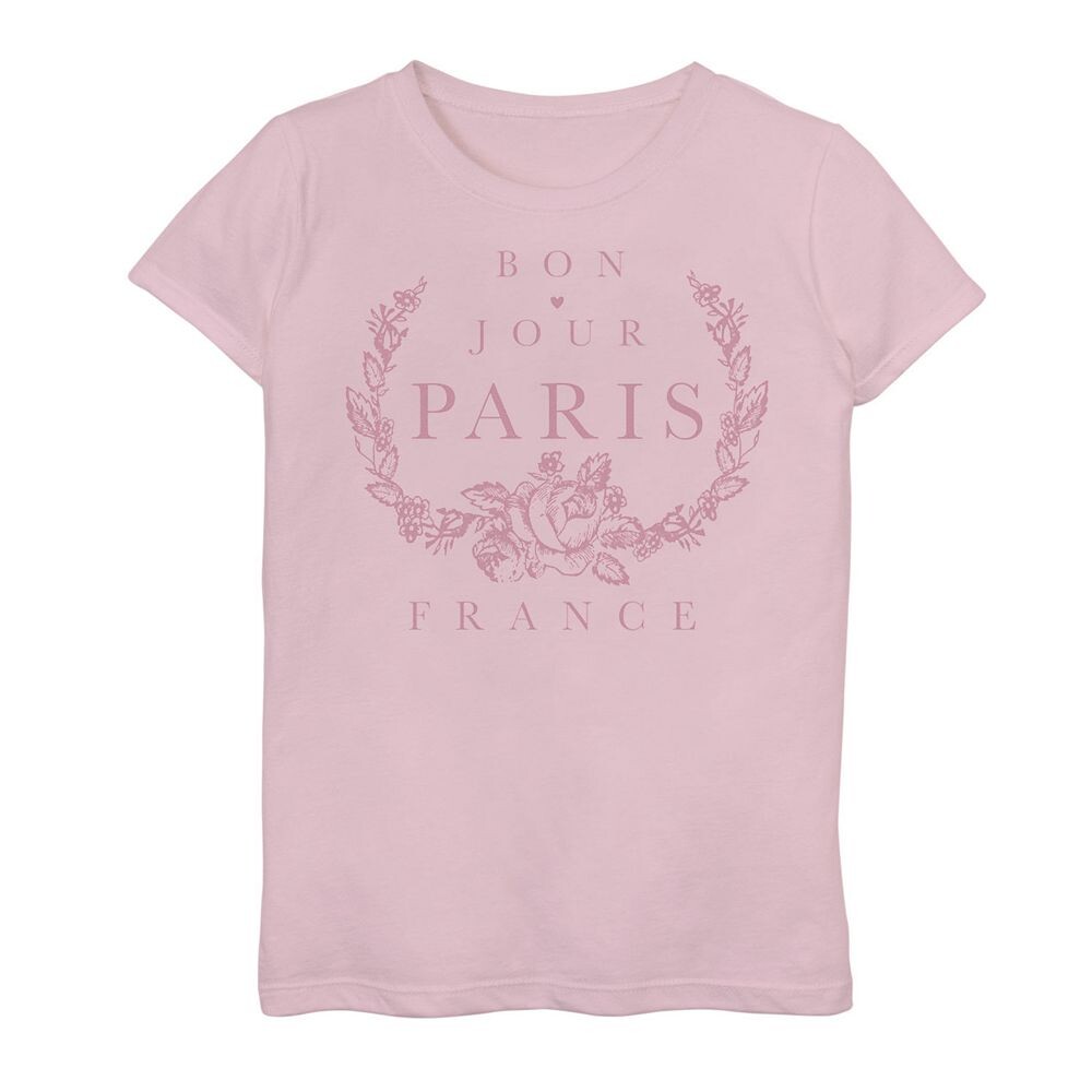 Футболка с текстом и графическим рисунком для девочек 7–16 лет Paris Couture Bonjour Licensed Character, розовый
Футболка с текстом и графическим рисунком для девочек 7–16 лет Paris Couture Bonjour Licensed Character, розовый