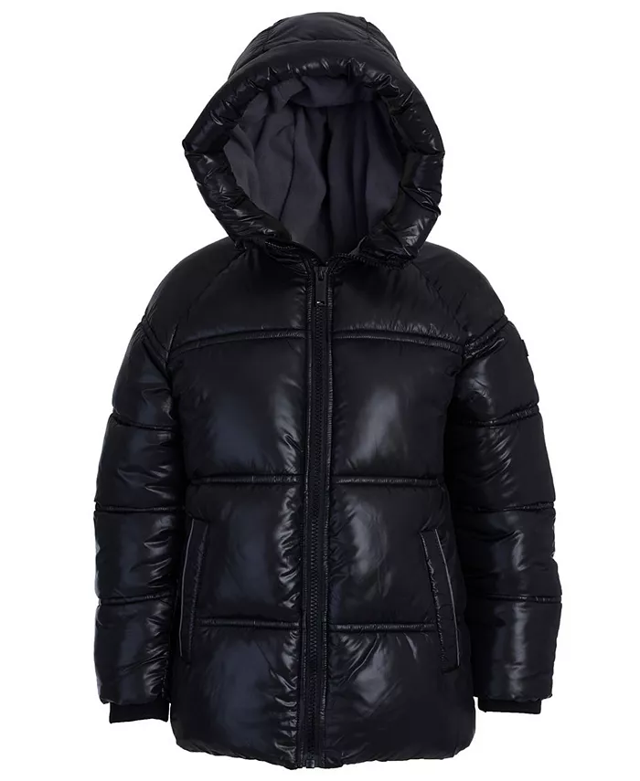 Толстая блестящая куртка-пуховик для больших мальчиков Michael Kors, черный
Толстая блестящая куртка-пуховик для больших мальчиков Michael Kors, черный