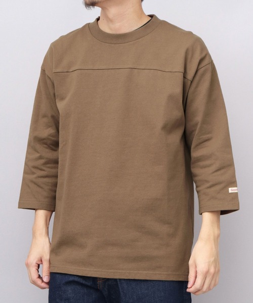 Футболка для американского футбола с рукавами 3/4, стандартного кроя, плотность ткани 215 г, из американского хлопка Goodwear, коричневый
Футболка для американского футбола с рукавами 3/4, стандартного кроя, плотность ткани 215 г, из американского хлопка Goodwear, коричневый