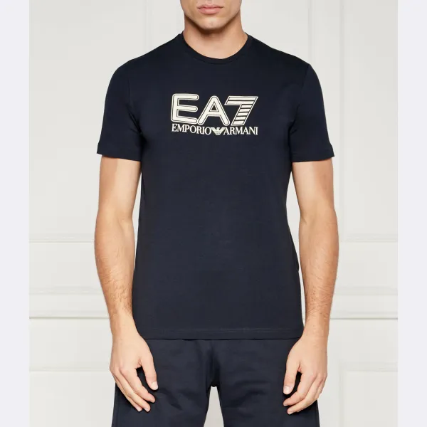 Футболка стандартного кроя Ea7, синий
Футболка стандартного кроя Ea7, синий