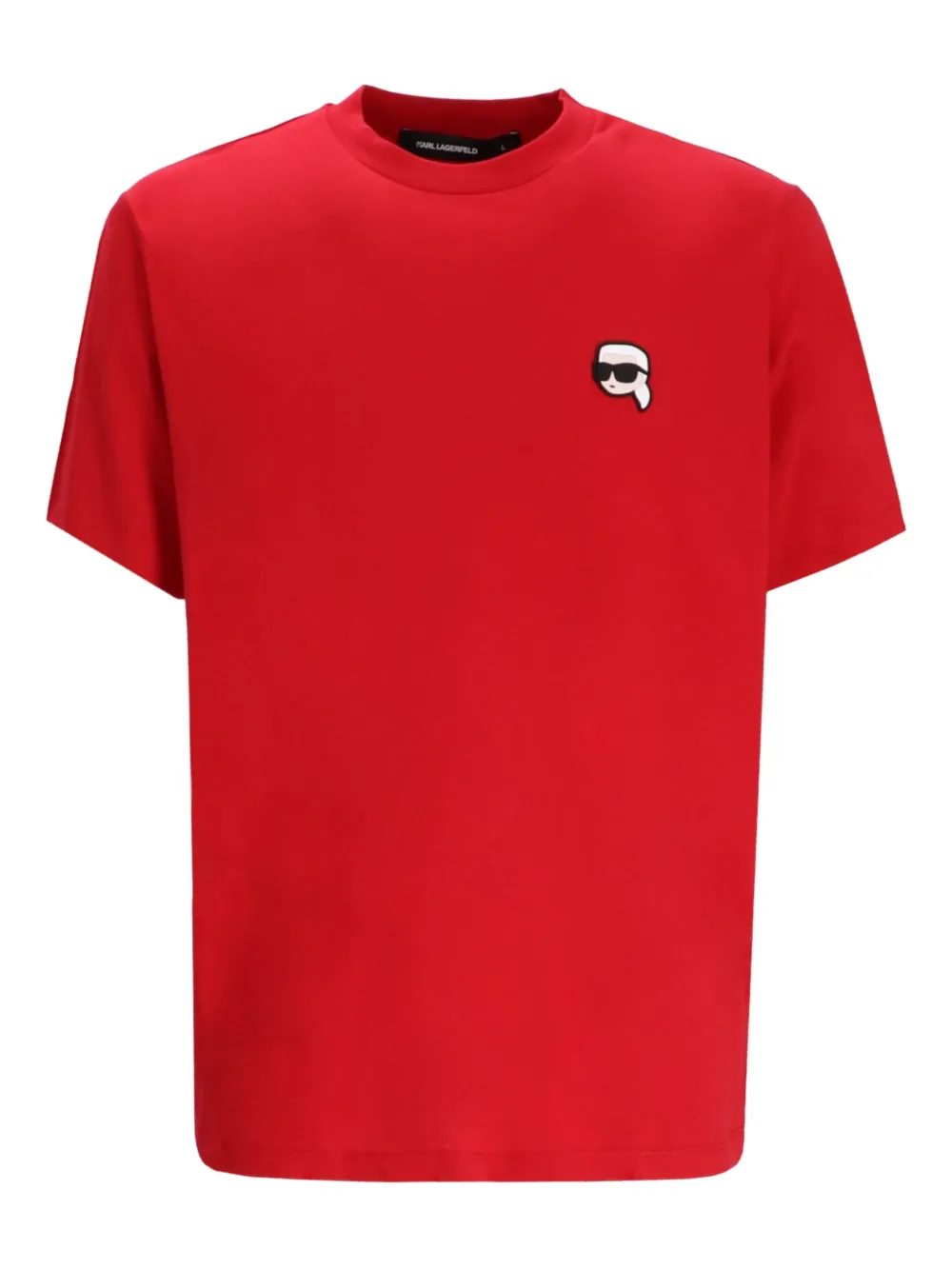 Футболка с вышитым логотипом KARL LAGERFELD, красный
Футболка с вышитым логотипом KARL LAGERFELD, красный