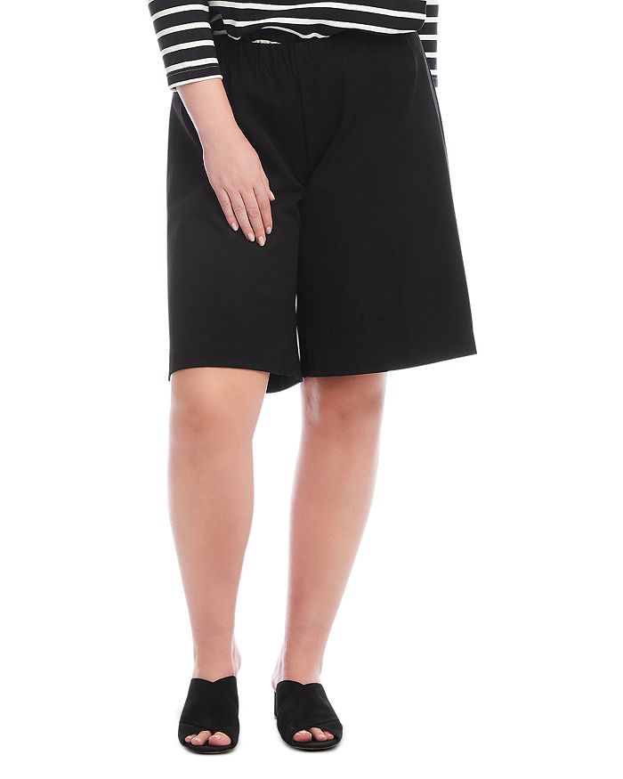 Шорты А-силуэта больших размеров Karen Kane, черный
Шорты А-силуэта больших размеров Karen Kane, черный