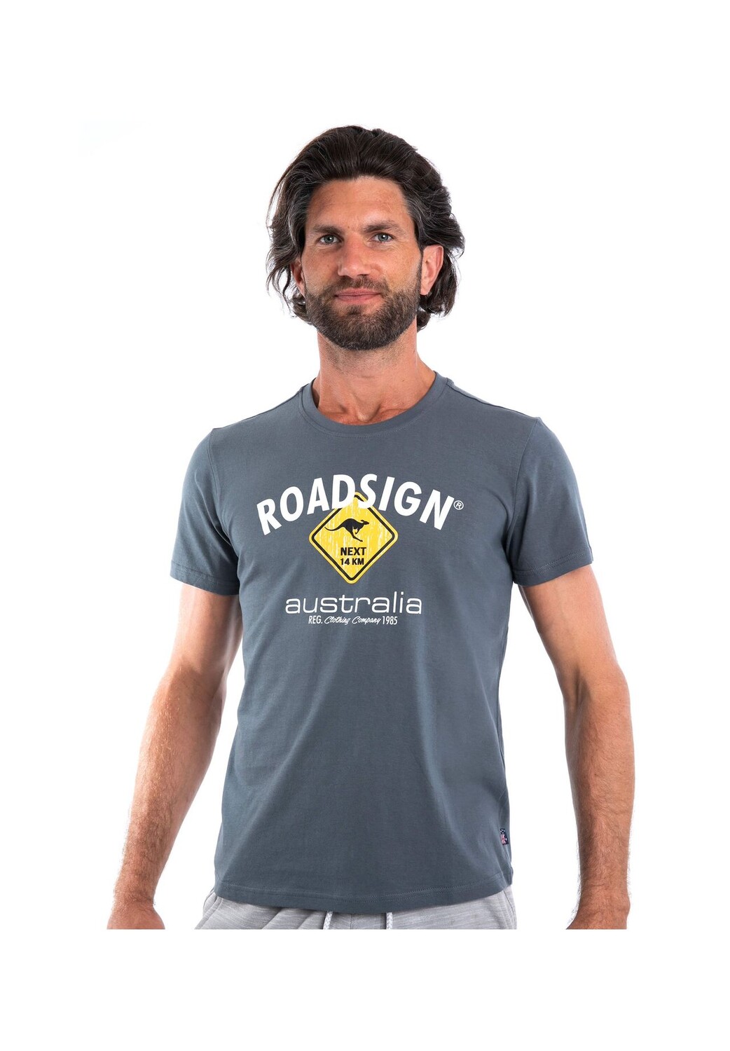 Мужская футболка Diamond с логотипом и круглым вырезом, 100% хлопок ROADSIGN australia, цвет Anthra
Мужская футболка Diamond с логотипом и круглым вырезом, 100% хлопок ROADSIGN australia, цвет Anthra