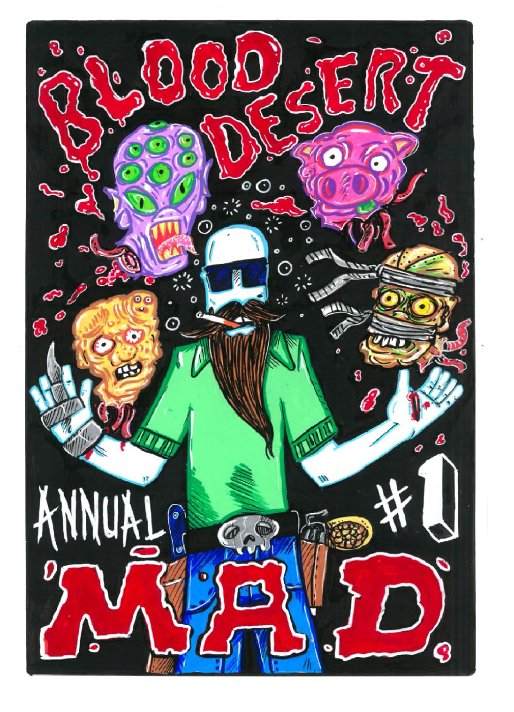 Blood Desert: The Annual #1 (Independently published)
Blood Desert: The Annual #1 (Independently published)