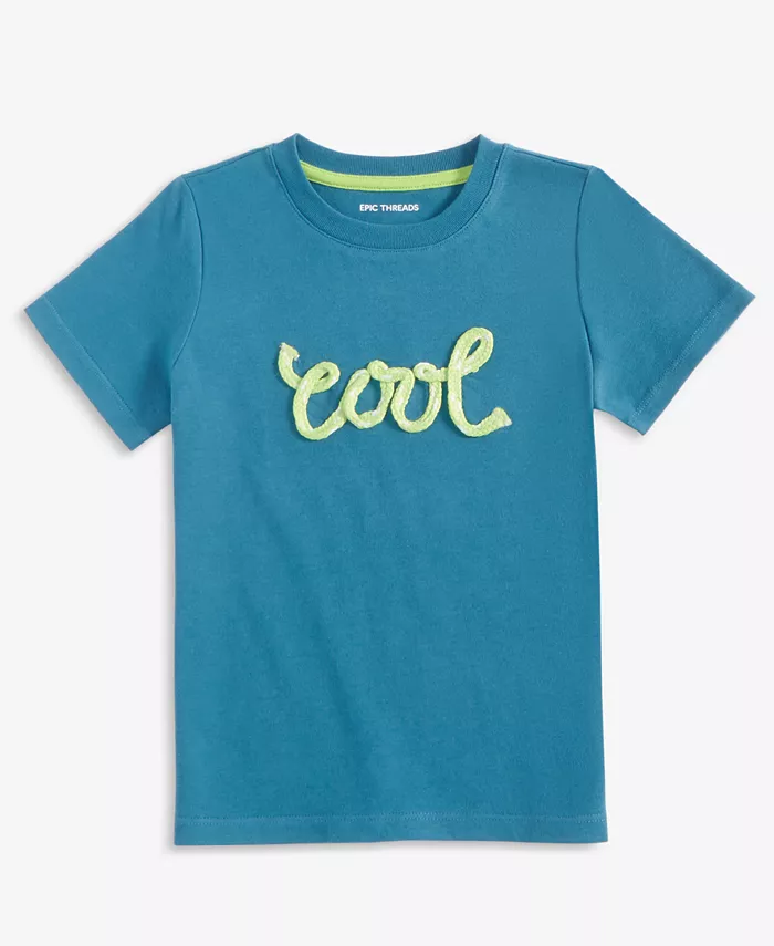 Футболка для мальчиков 2T-4T Cool T-Shirt Epic Threads, синий
Футболка для мальчиков 2T-4T Cool T-Shirt Epic Threads, синий