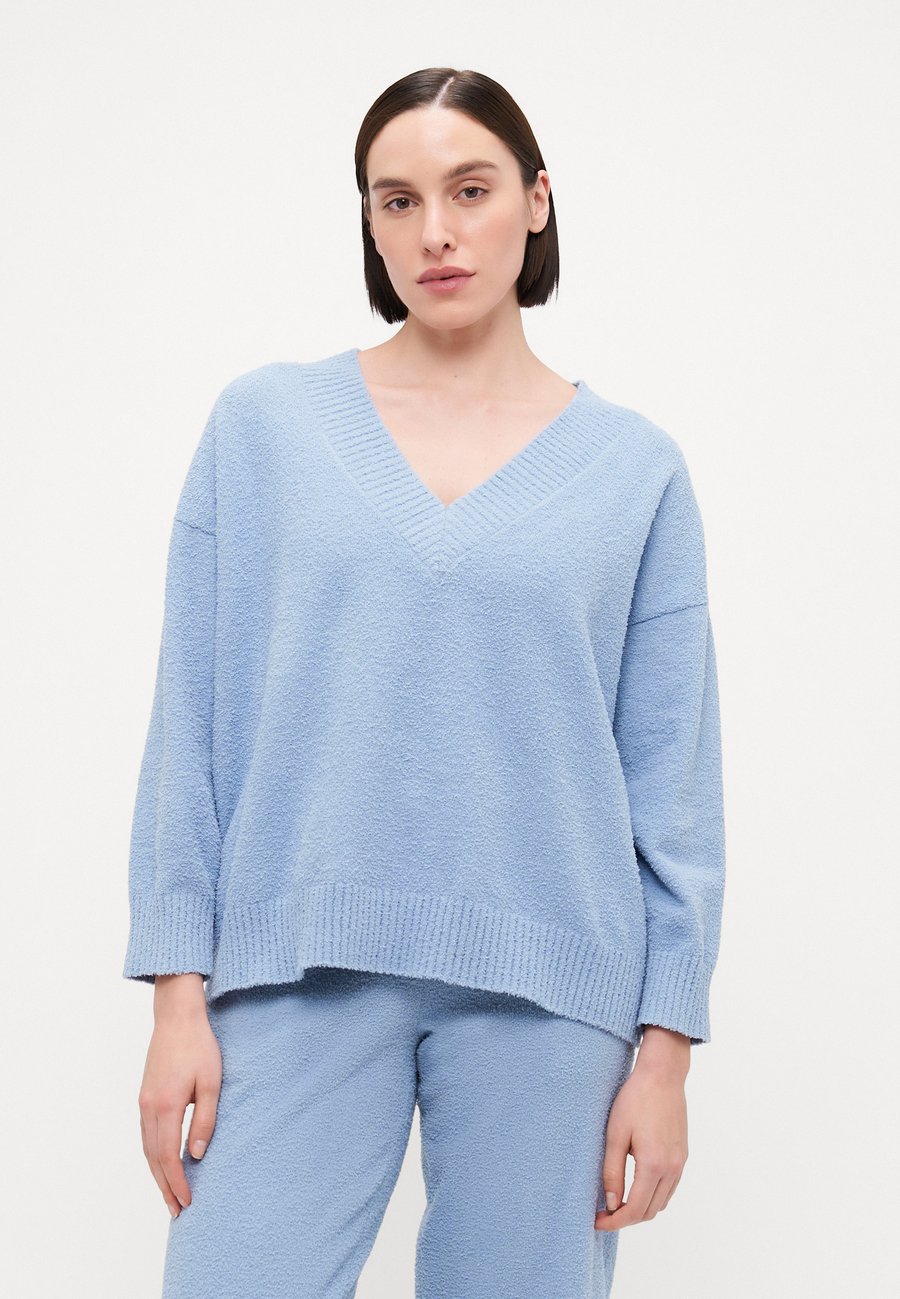 Пижамный топ Eberjey V NECK SWEATER, Light Blue
Пижамный топ Eberjey V NECK SWEATER, Light Blue