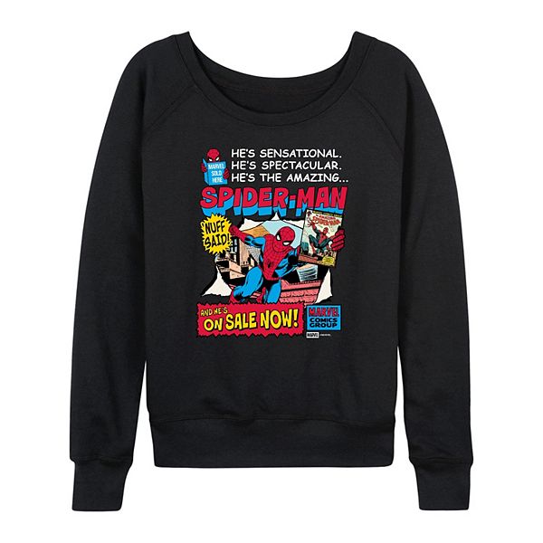 Женская футболка с длинным рукавом Spider-Man retro comic book cover french terry Marvel, Black, Черный, Женская футболка с длинным рукавом Spider-Man retro comic book cover french terry Marvel, Black
Женская футболка с длинным рукавом Spider-Man retro comic book cover french terry Marvel, Black, Черный, Женская футболка с длинным рукавом Spider-Man retro comic book cover french terry Marvel, Black