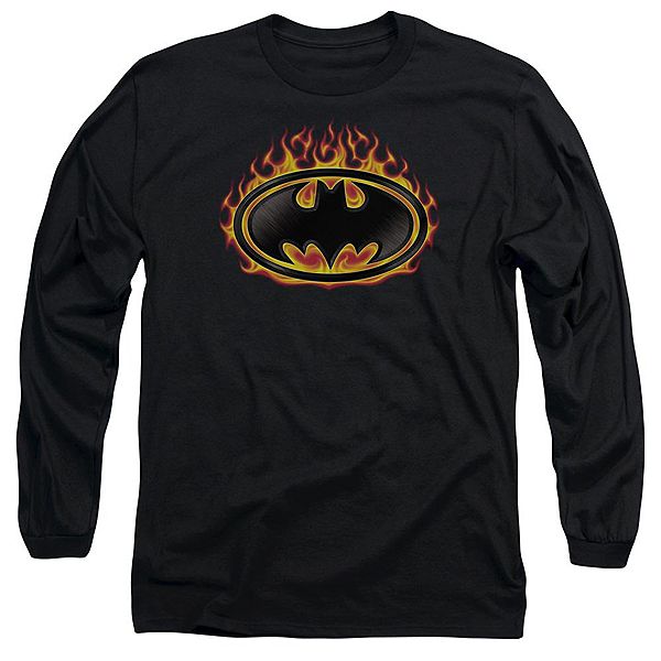 Футболка с длинным рукавом Batman bat flames shield Licensed Character
Футболка с длинным рукавом Batman bat flames shield Licensed Character