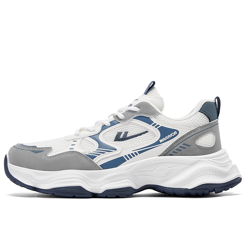 Мужские бело-голубые кроссовки Warrior для увеличения роста, устойчивые к истиранию, низкие массивные
Мужские бело-голубые кроссовки Warrior для увеличения роста, устойчивые к истиранию, низкие массивные