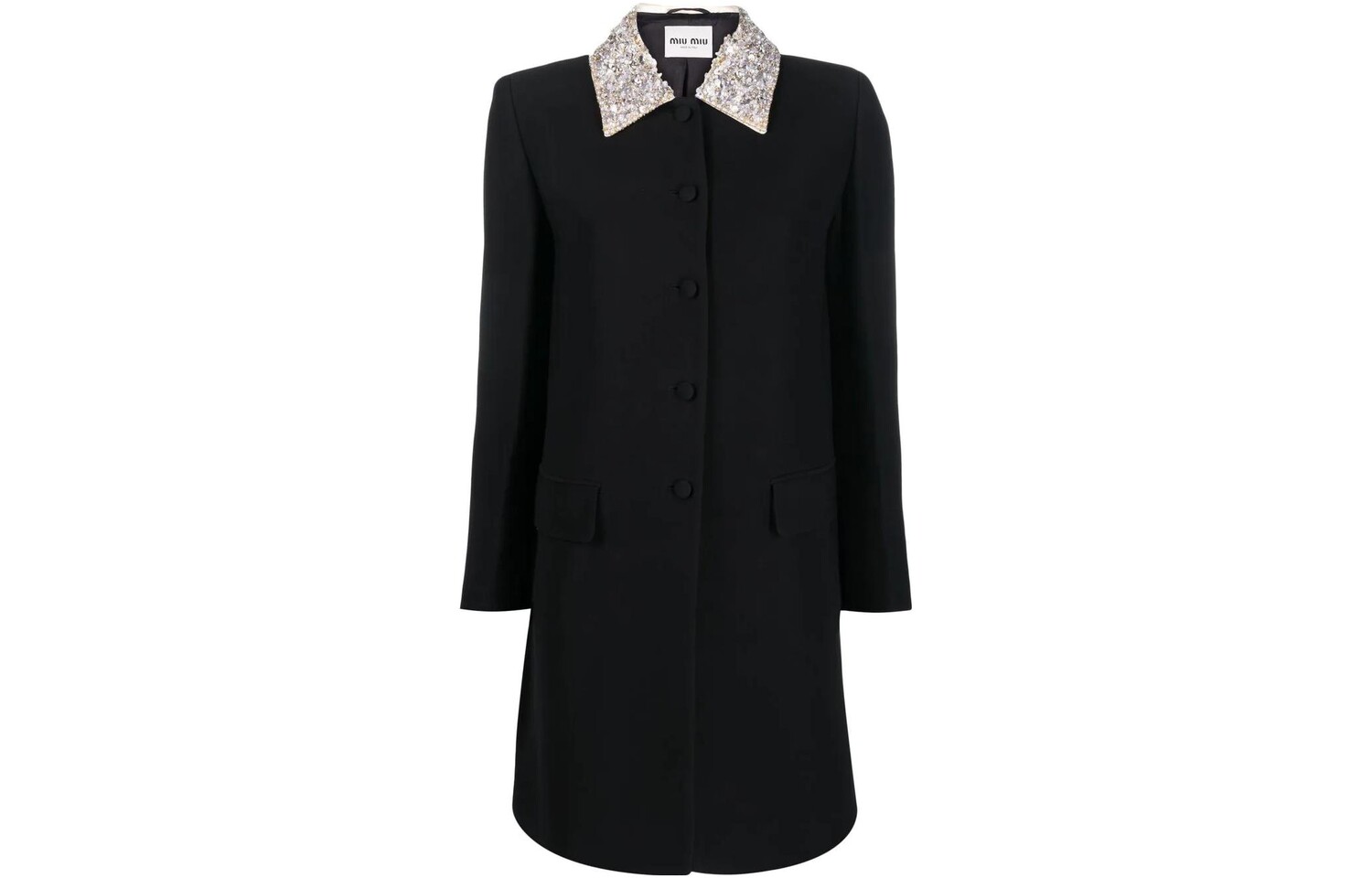 Платье с длинными рукавами женское черное Miu Miu
Платье с длинными рукавами женское черное Miu Miu