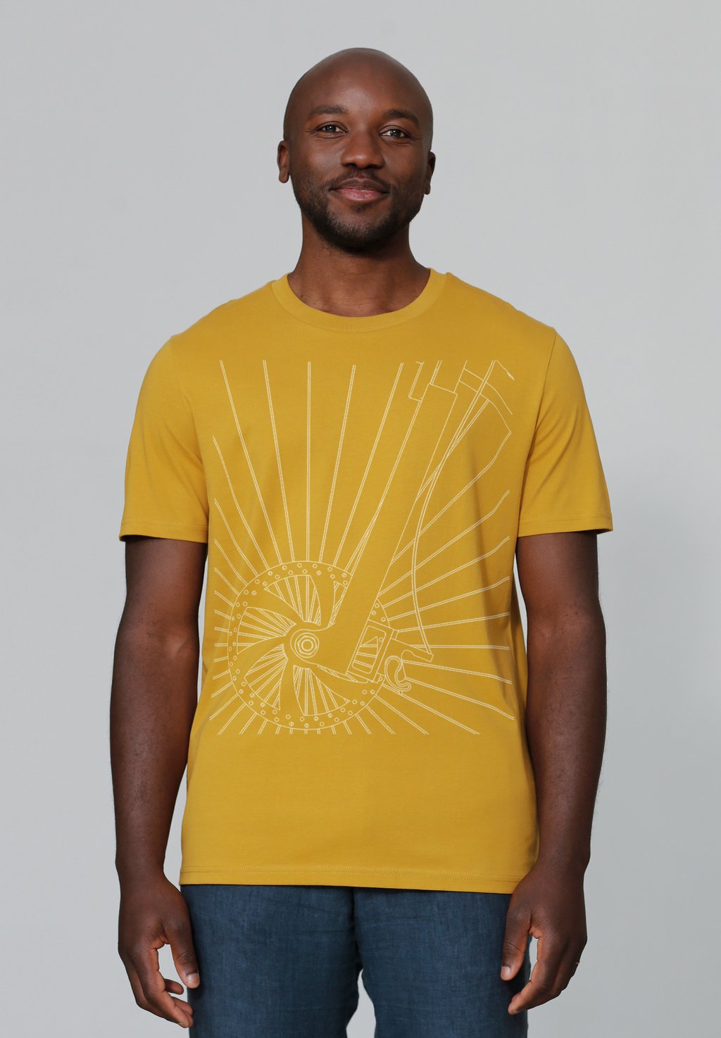 Футболка с принтом FAHRRADSPEICHEN watapparel, горчично-желтый
Футболка с принтом FAHRRADSPEICHEN watapparel, горчично-желтый