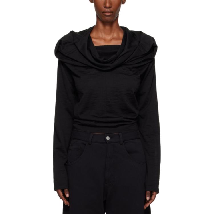 Худи с длинным рукавом MM6 Maison Margiela, черный
Худи с длинным рукавом MM6 Maison Margiela, черный