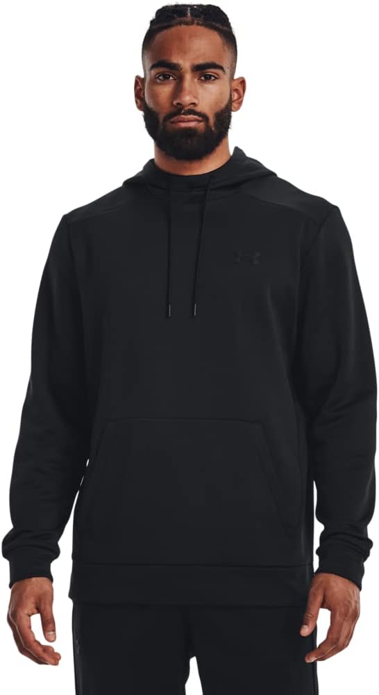 Флисовая тренировочная куртка Under Armour, худи UA Armour Fleece, мужская, черный
Флисовая тренировочная куртка Under Armour, худи UA Armour Fleece, мужская, черный