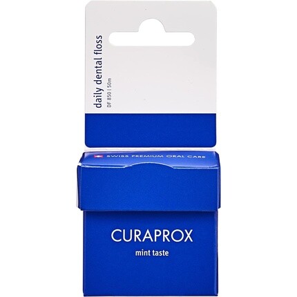 Зубная нить Curaprox DF 850 с микрофиброй Curen со вкусом мяты 50 м
Зубная нить Curaprox DF 850 с микрофиброй Curen со вкусом мяты 50 м
