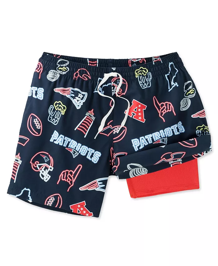 Мужские плавки New England Patriots The Neon Lined Classic, 5.5", синие Chubbies
Мужские плавки New England Patriots The Neon Lined Classic, 5.5", синие Chubbies