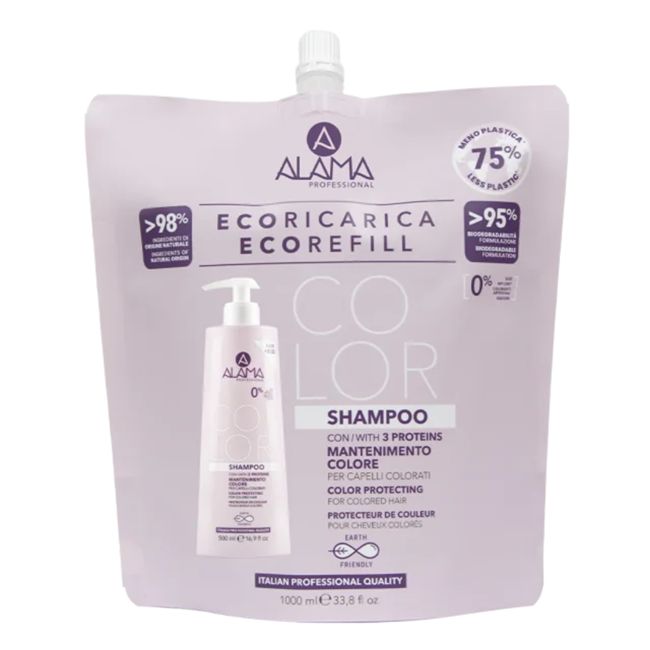 Профессиональный шампунь для окрашенных волос Alama, 1000 мл
Профессиональный шампунь для окрашенных волос Alama, 1000 мл