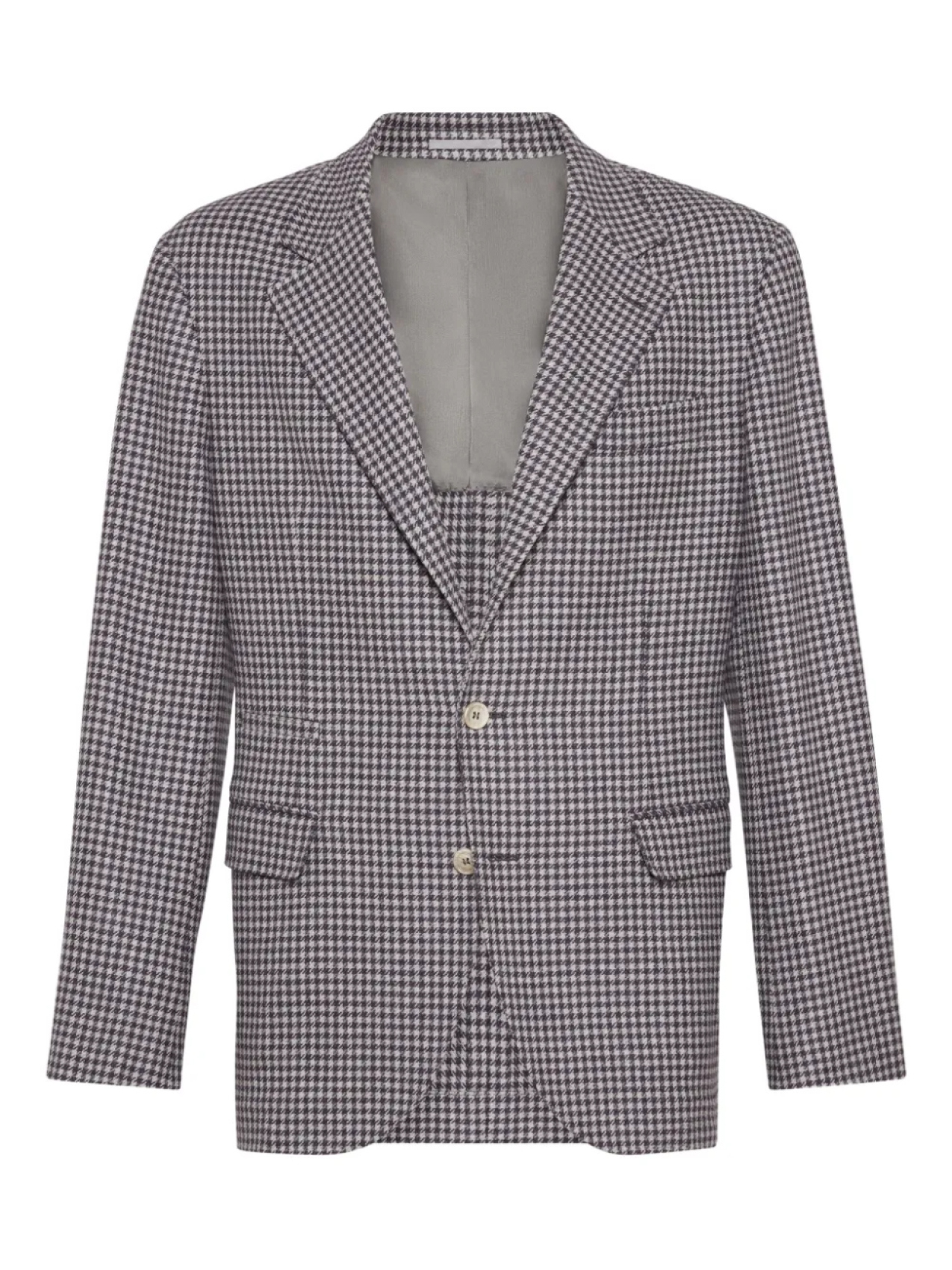 Блейзер в ломаную клетку Brunello Cucinelli, фиолетовый
Блейзер в ломаную клетку Brunello Cucinelli, фиолетовый