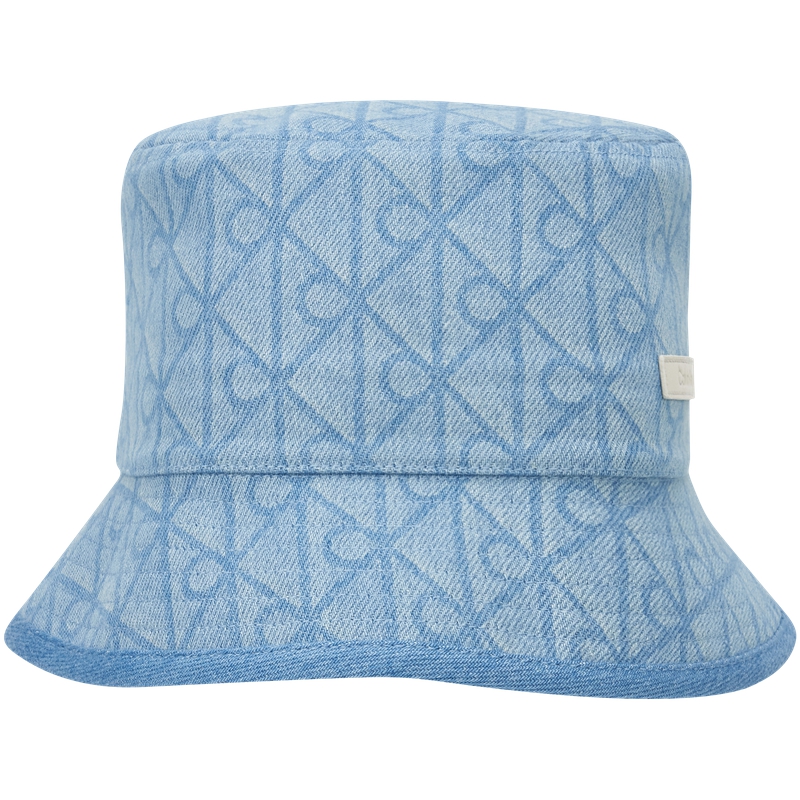 Calvin Klein Хлопковая панама унисекс винтажная голубая, VHJ-Vintage Blue 
Calvin Klein Хлопковая панама унисекс винтажная голубая, VHJ-Vintage Blue