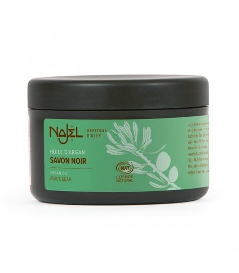 Мыло с органическим аргановым маслом и оливковым маслом Cosmos Natural, Черное, 180 г Najel, Najel - oryginalne mydła Aleppo
Мыло с органическим аргановым маслом и оливковым маслом Cosmos Natural, Черное, 180 г Najel, Najel - oryginalne mydła Aleppo