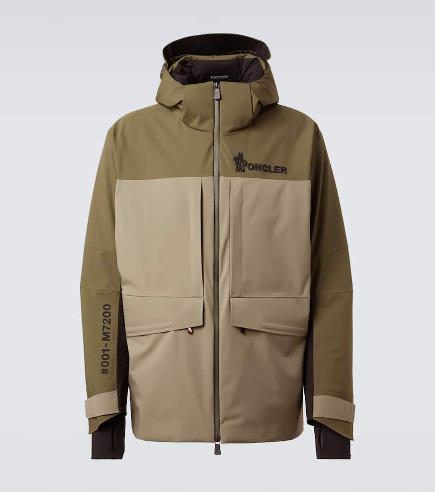 Валлатча пуховая лыжная куртка Moncler Grenoble, Khaki-Green-Black
Валлатча пуховая лыжная куртка Moncler Grenoble, Khaki-Green-Black