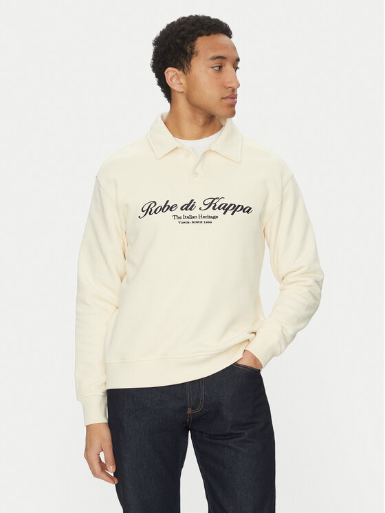 Толстовка обычного кроя Robe Giovani 631373W Robe Di Kappa, экрю 
Толстовка обычного кроя Robe Giovani 631373W Robe Di Kappa, экрю