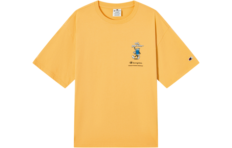 Футболка европейская версия унисекс Champion, желтый
Футболка европейская версия унисекс Champion, желтый