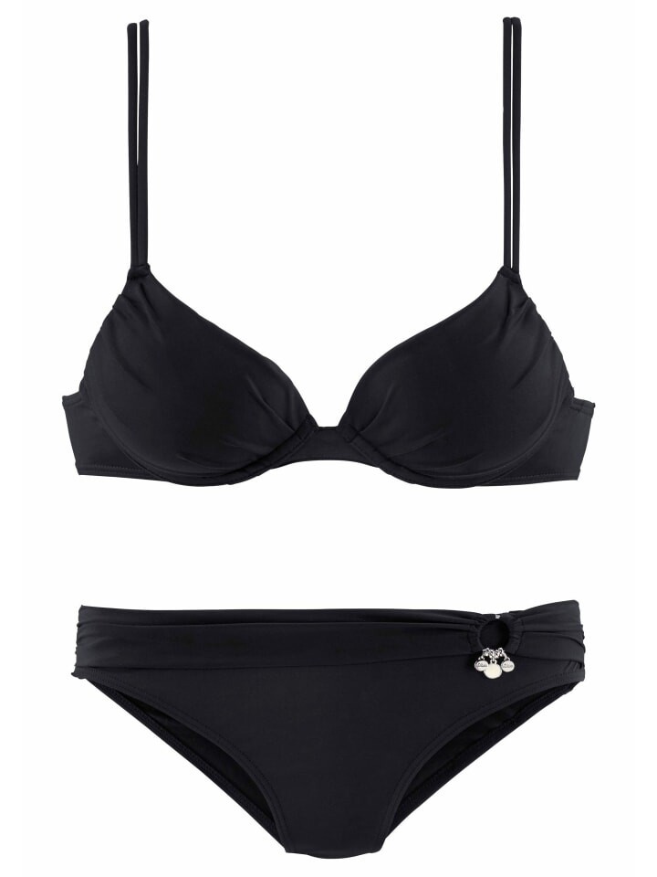 Комплект бикини sOliver, черный
Комплект бикини sOliver, черный