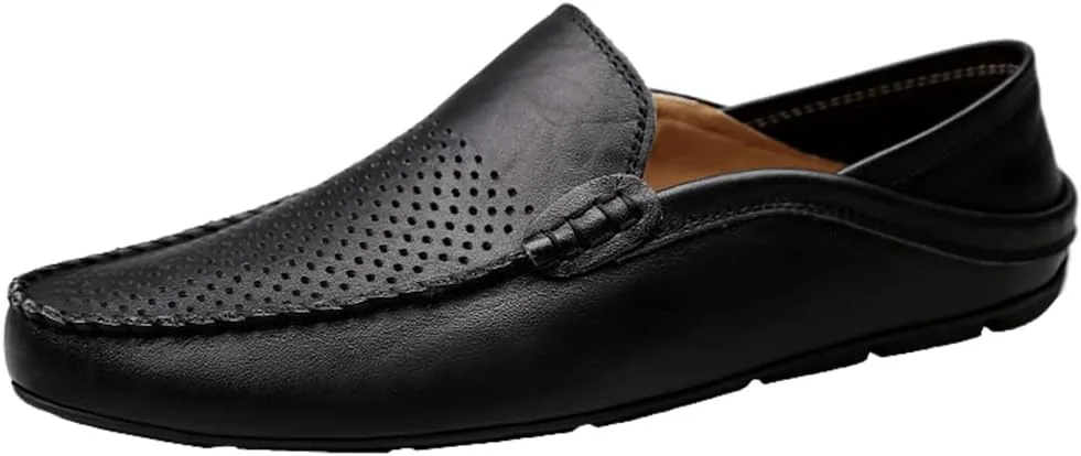 Мужские лоферы Maylrvjv, слипоны, повседневные кожаные туфли, удобные мягкие гибкие обувь для вождения, на плоской подошве, черный
Мужские лоферы Maylrvjv, слипоны, повседневные кожаные туфли, удобные мягкие гибкие обувь для вождения, на плоской подошве, черный