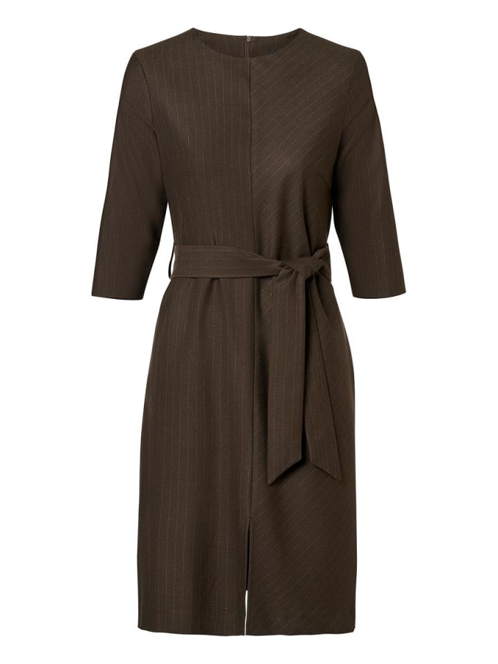 Mart Visser Платье Ziana из люрекса, коричневое
Mart Visser Платье Ziana из люрекса, коричневое