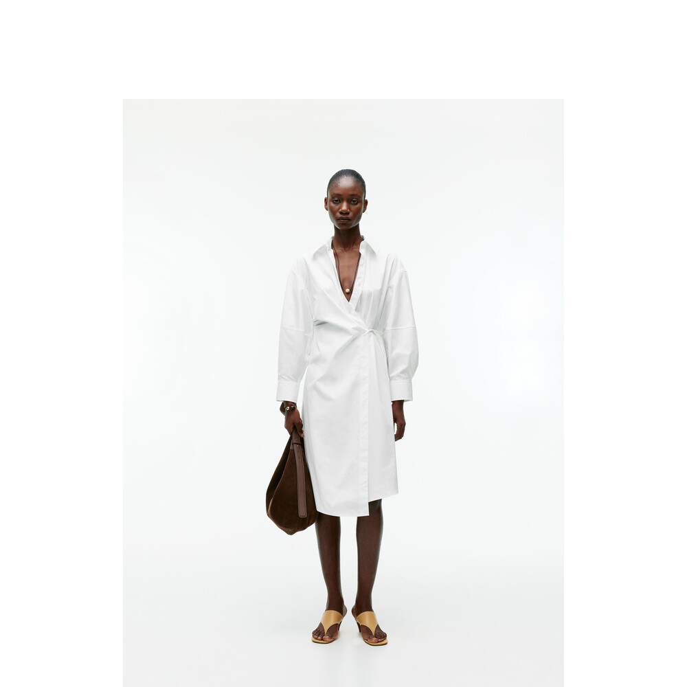 Женское асимметричное платье Arket из чистого хлопка, белый
Женское асимметричное платье Arket из чистого хлопка, белый