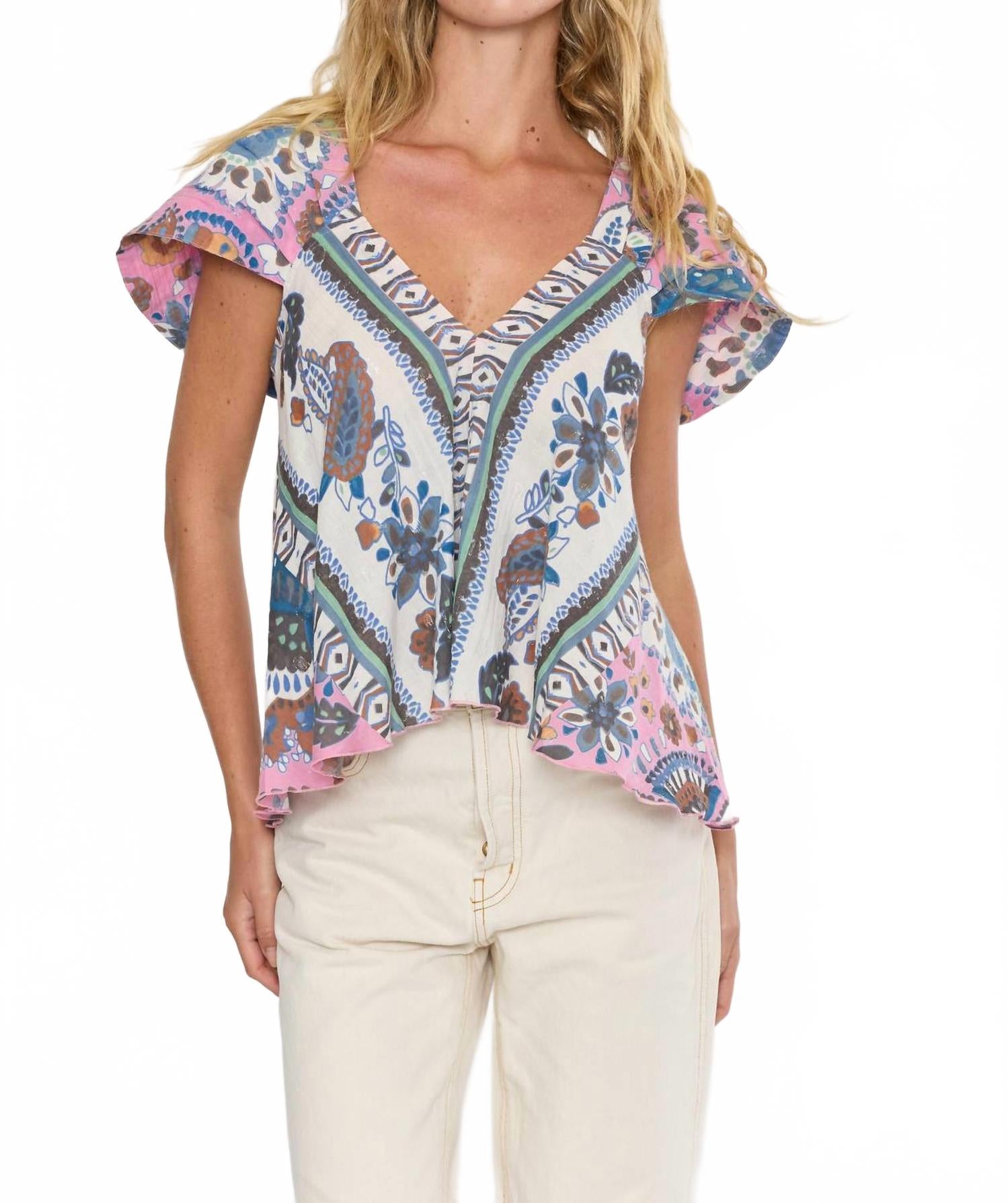 Топ Farrah с V-образным вырезом цвета фуксии Raga, фуксия
Топ Farrah с V-образным вырезом цвета фуксии Raga, фуксия