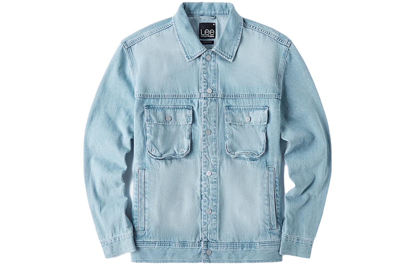 Lee Джинсовая куртка унисекс синяя
Lee Джинсовая куртка унисекс синяя
