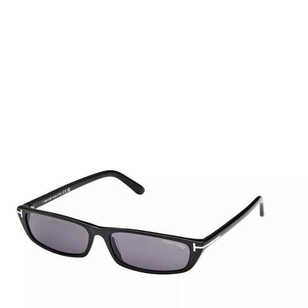 Солнцезащитные очки alejandro shiny black Tom Ford, черный 
Солнцезащитные очки alejandro shiny black Tom Ford, черный