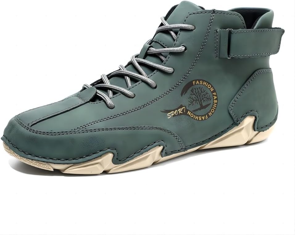 Мужские повседневные ботинки Asifn Chukka для улицы с ручной работой, верх из кожи, водонепроницаемые кроссовки, легкие для походов, износостойкая обувь, зеленый
Мужские повседневные ботинки Asifn Chukka для улицы с ручной работой, верх из кожи, водонепроницаемые кроссовки, легкие для походов, износостойкая обувь, зеленый