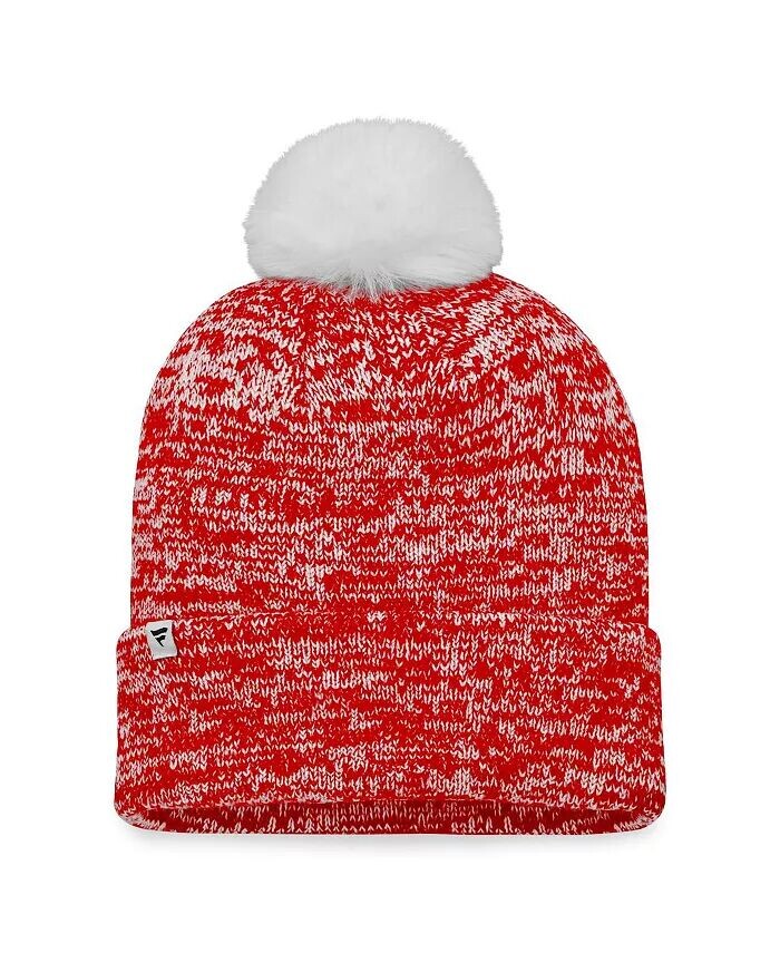 Женская красная вязаная шапка Washington Capitals Glimmer с манжетами и помпоном Fanatics, красный
Женская красная вязаная шапка Washington Capitals Glimmer с манжетами и помпоном Fanatics, красный