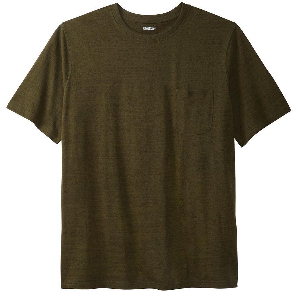 Мужская безусадочная легкая футболка с круглым вырезом Kingsize Big & Tall с круглым вырезом KingSize, цвет Hunter Marl
Мужская безусадочная легкая футболка с круглым вырезом Kingsize Big & Tall с круглым вырезом KingSize, цвет Hunter Marl