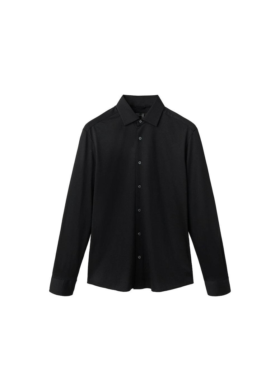 Рубашка на пуговицах классического кроя MANGO MAN Adana, черный
Рубашка на пуговицах классического кроя MANGO MAN Adana, черный