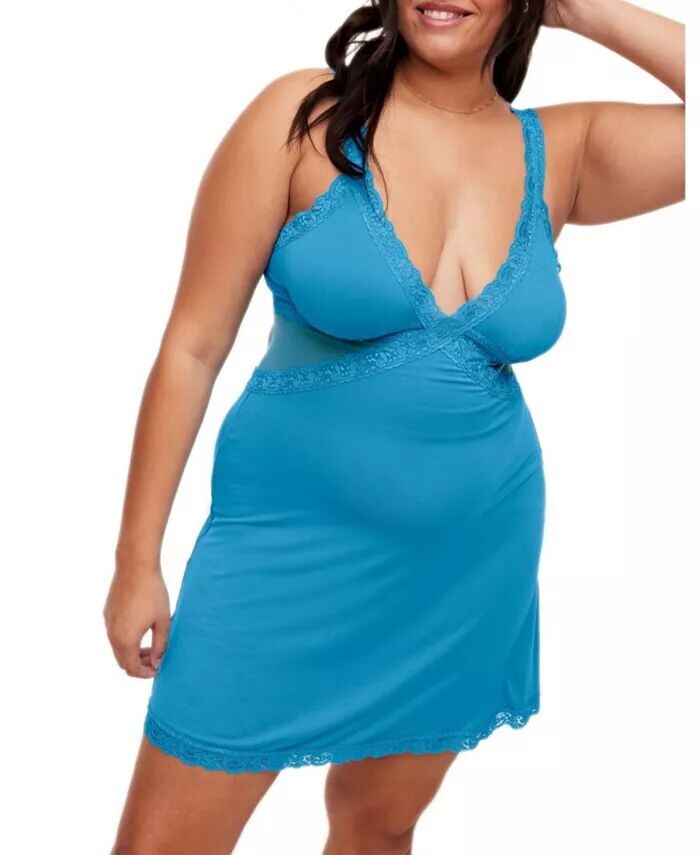 Платье-комбинация размера «Примула» больших размеров Adore Me, синий
Платье-комбинация размера «Примула» больших размеров Adore Me, синий