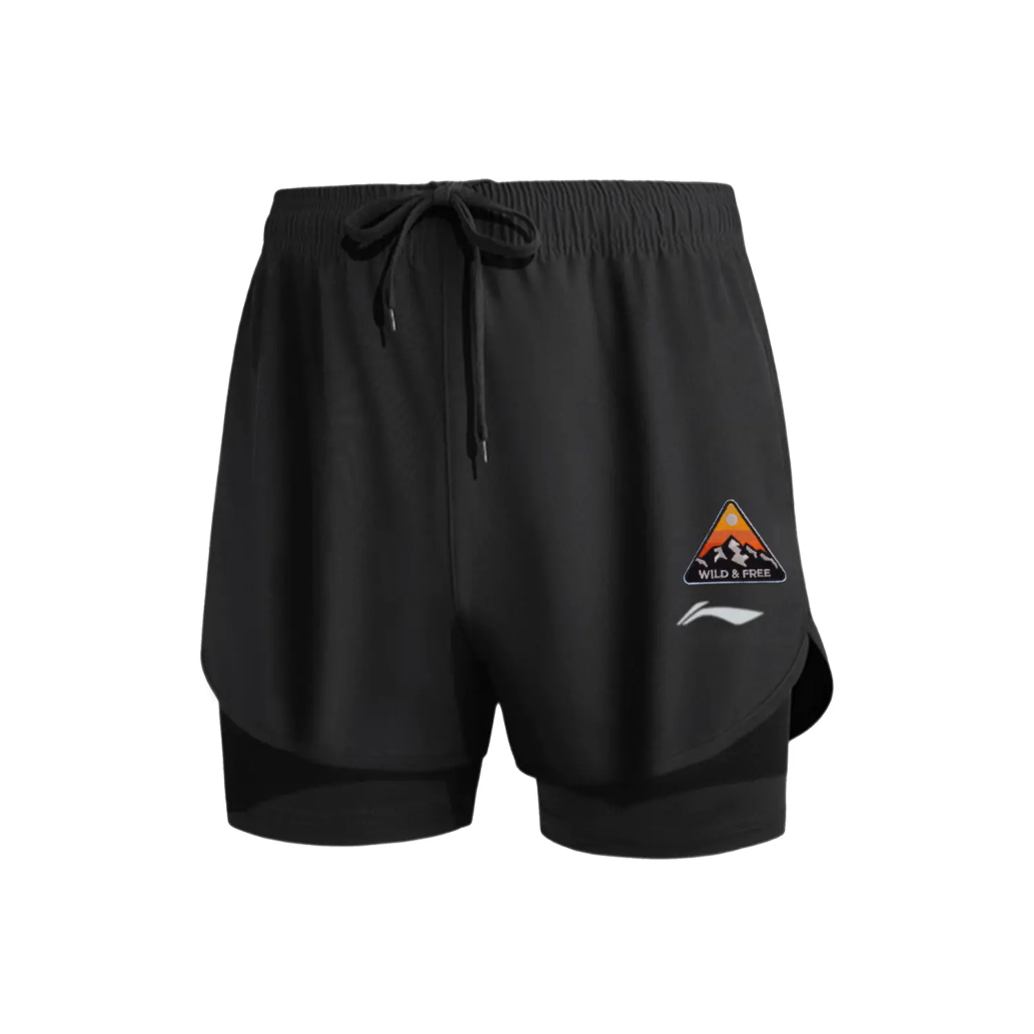 LINING Повседневные шорты мужские черные
LINING Повседневные шорты мужские черные