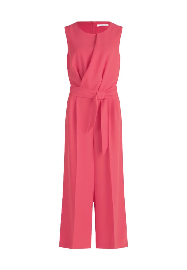 Комбинезон длиной 3/4 с завязывающимся поясом Betty & Co, красный
Комбинезон длиной 3/4 с завязывающимся поясом Betty & Co, красный