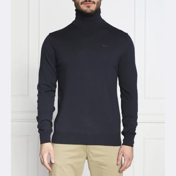 Водолазка стандартного кроя с добавлением шерсти La Martina, синий
Водолазка стандартного кроя с добавлением шерсти La Martina, синий