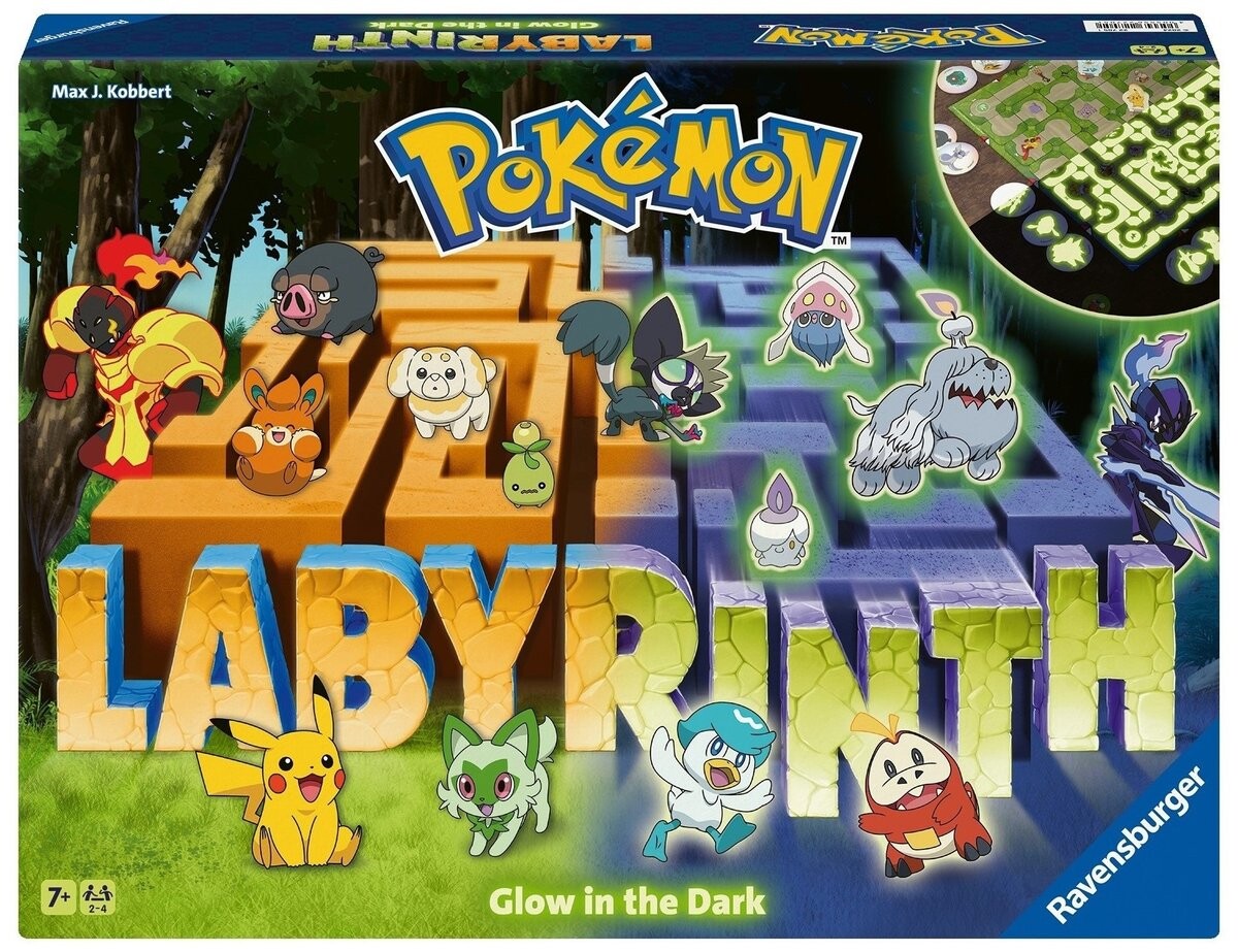 Лабиринт Покемон Светится в темноте Ravensburger
Лабиринт Покемон Светится в темноте Ravensburger