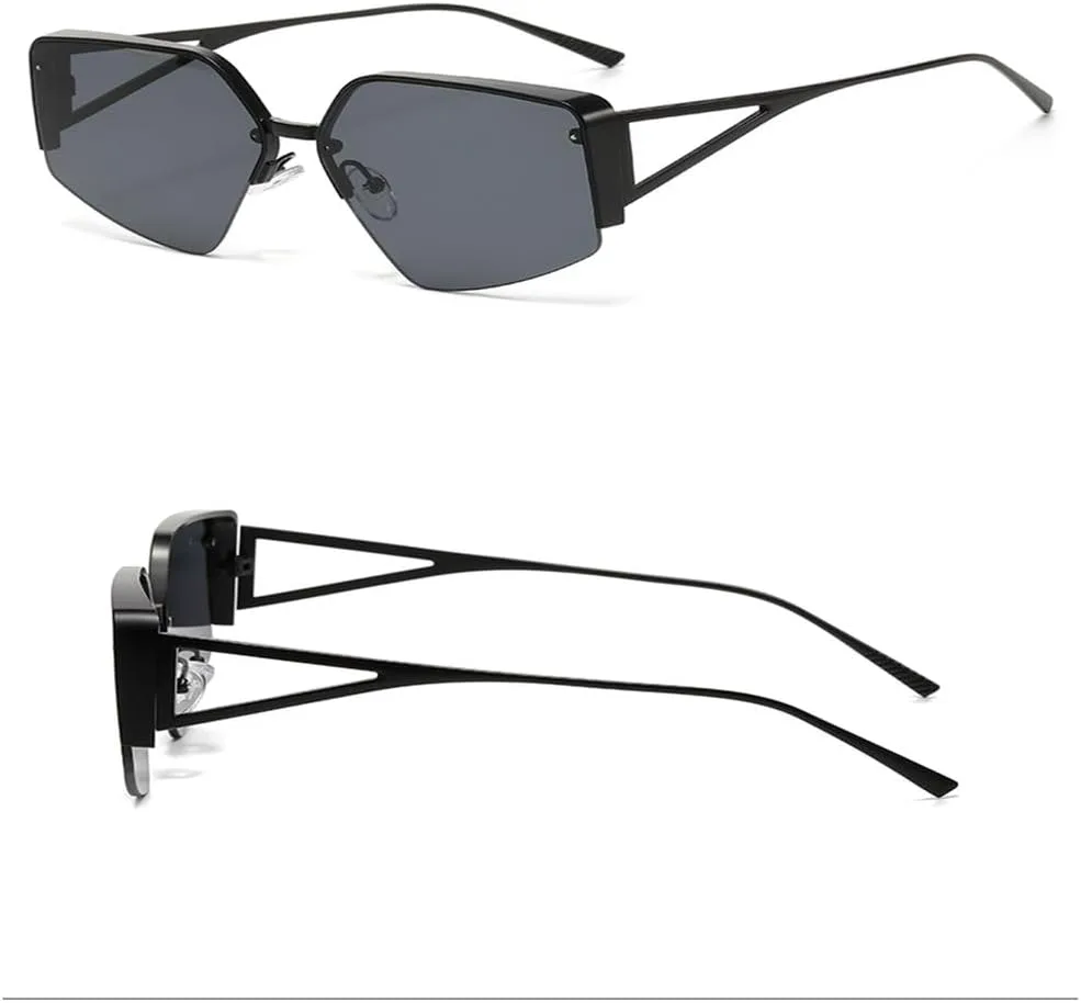 Солнцезащитные очки в полуободковой оправе для женщин, модный тренд, многоугольная оправа, большие солнцезащитные очки, солнцезащитные очки KTUCN, Gold Black
Солнцезащитные очки в полуободковой оправе для женщин, модный тренд, многоугольная оправа, большие солнцезащитные очки, солнцезащитные очки KTUCN, Gold Black